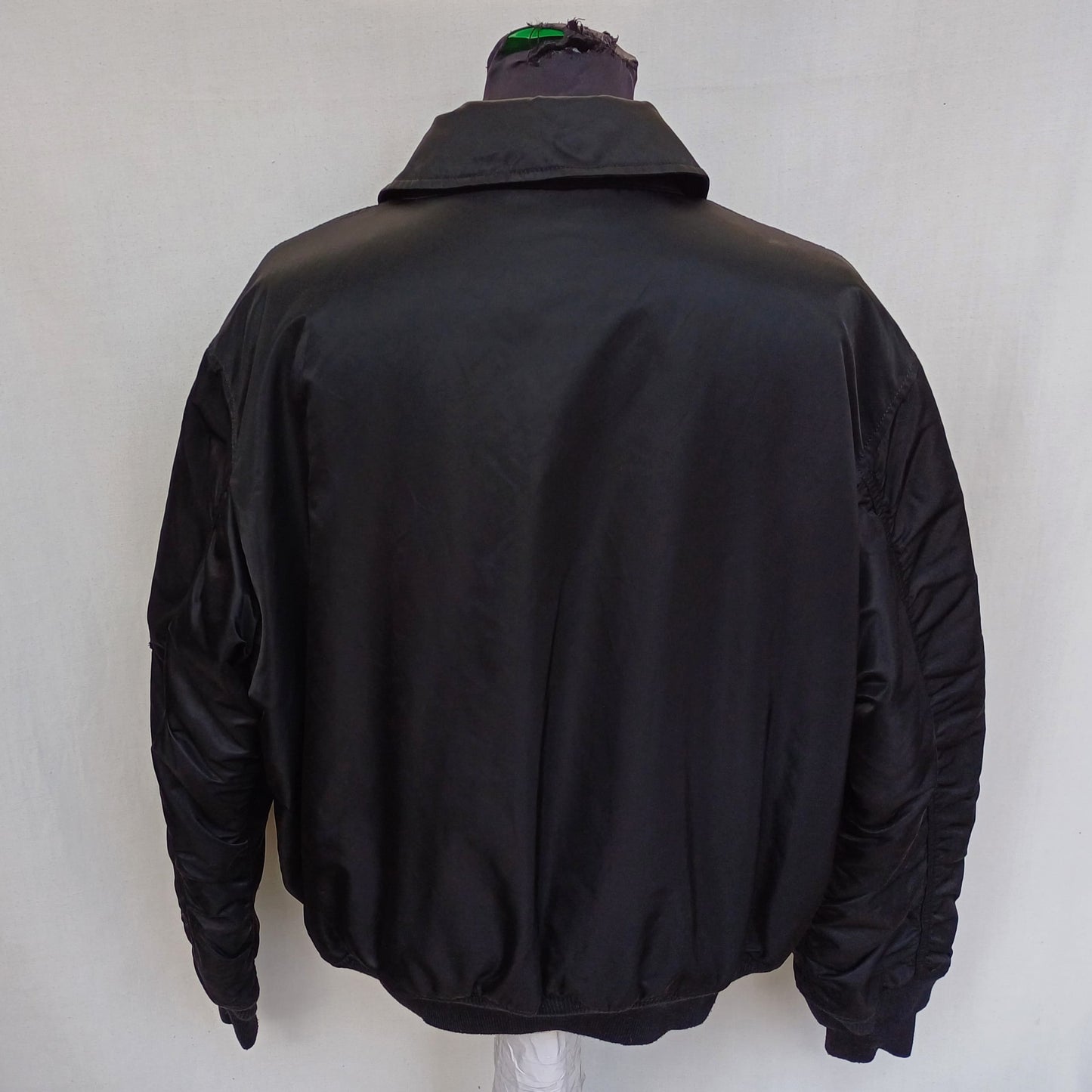 Alpha Industries CWU-45/P Full Zip Flight Bomber Jacket Size Mens XL