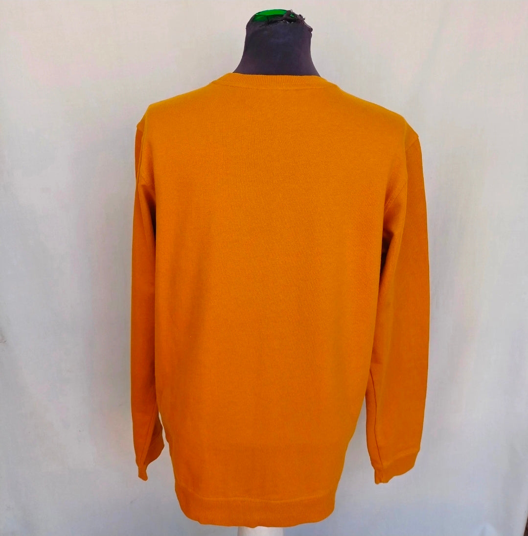 Fjallraven Cotton Crew Neck Vardag Pullover Sweater Jumper Mens M