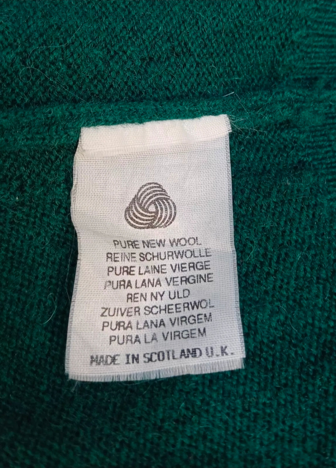 Vintage Burberrys Pure Lambswool Button Cardigan Sweater Mens L