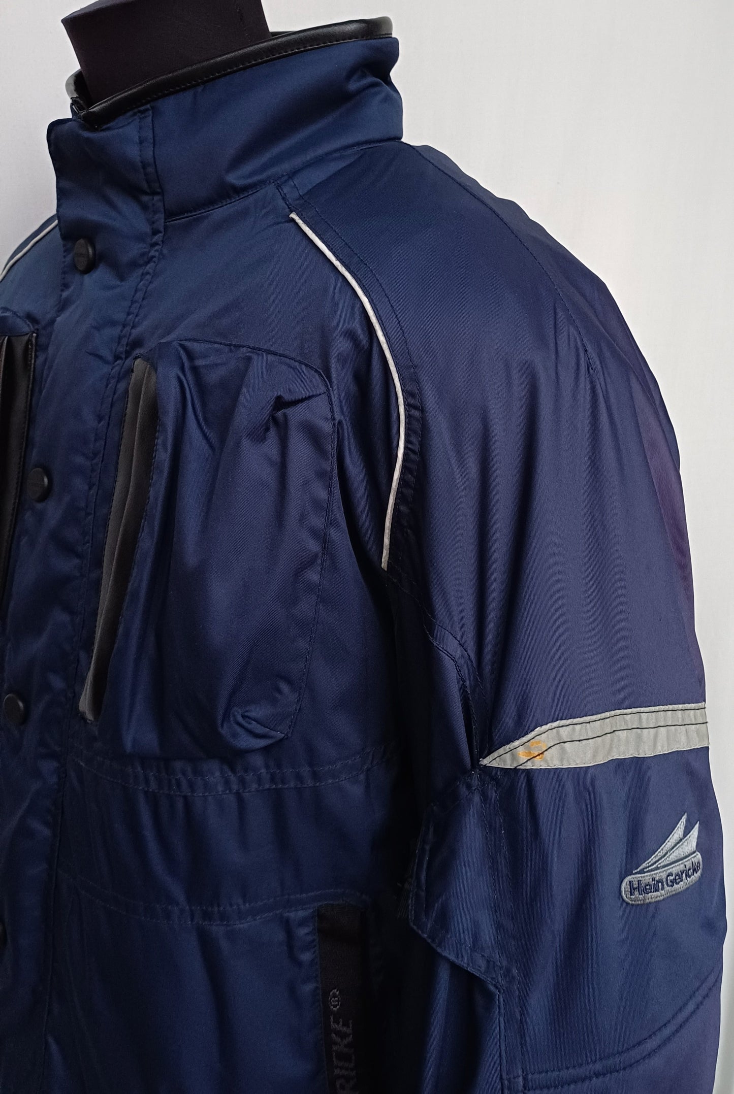 Hein Gericke Textile Motorcycle Zip/Snap Jacket Mens L