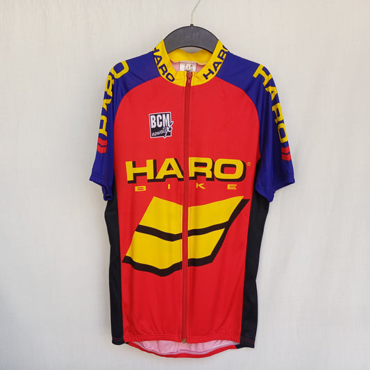 Haro Bike Bcm Novatex Short Sleeve Cycling Jersey Mens L