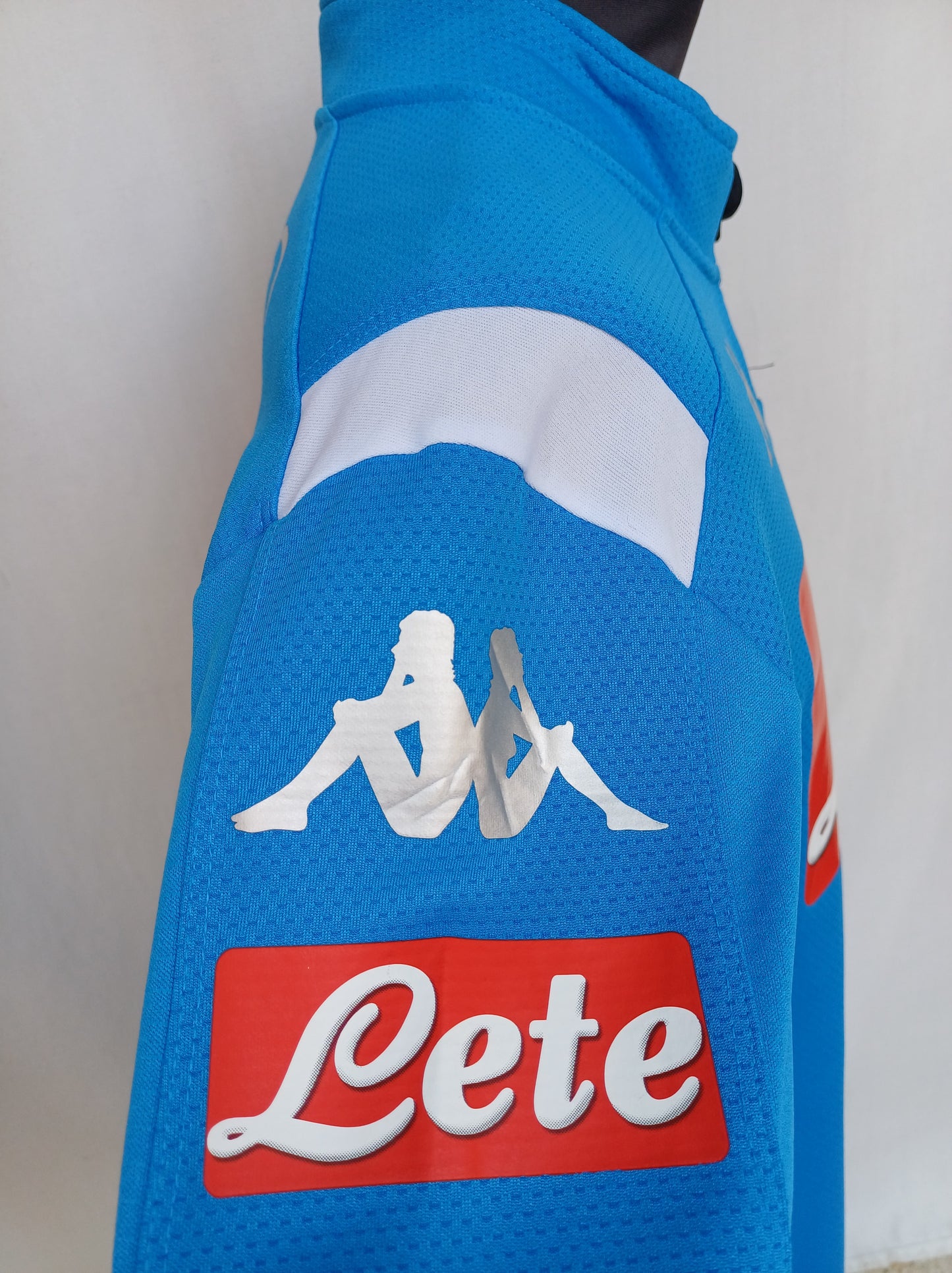 Napoli 2019/20 Kappa Zip Training Pullover Sweater Mens XL