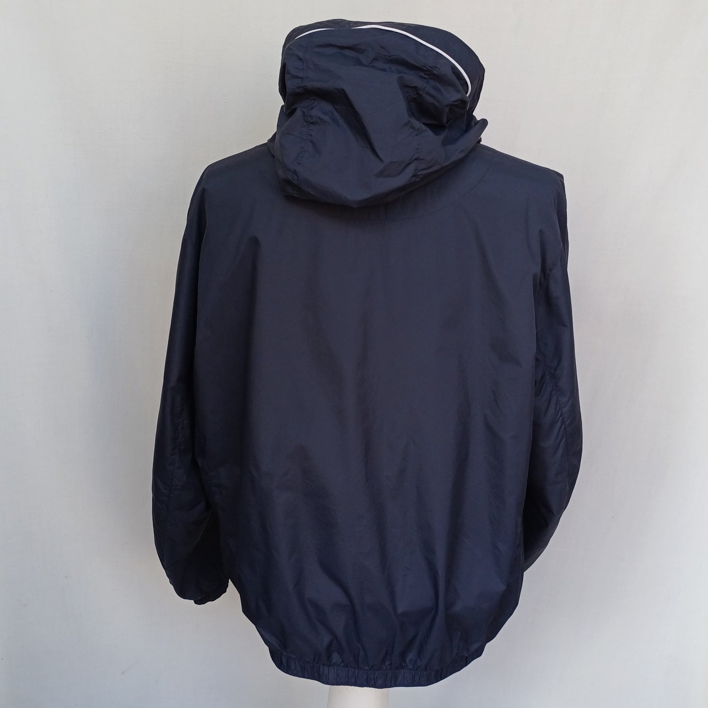 Lacoste Full Zip Nylon Hooded Jacket Size 52/Men's M