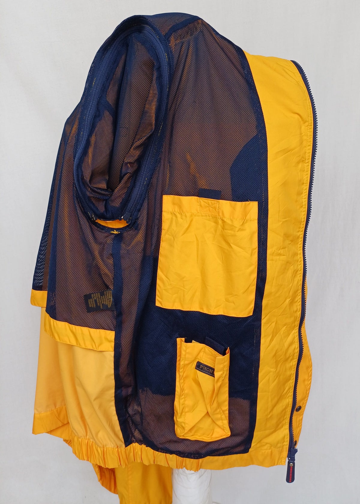 Paul & Shark Multi-Pockets Zip/Snap Jacket Mens 3XL