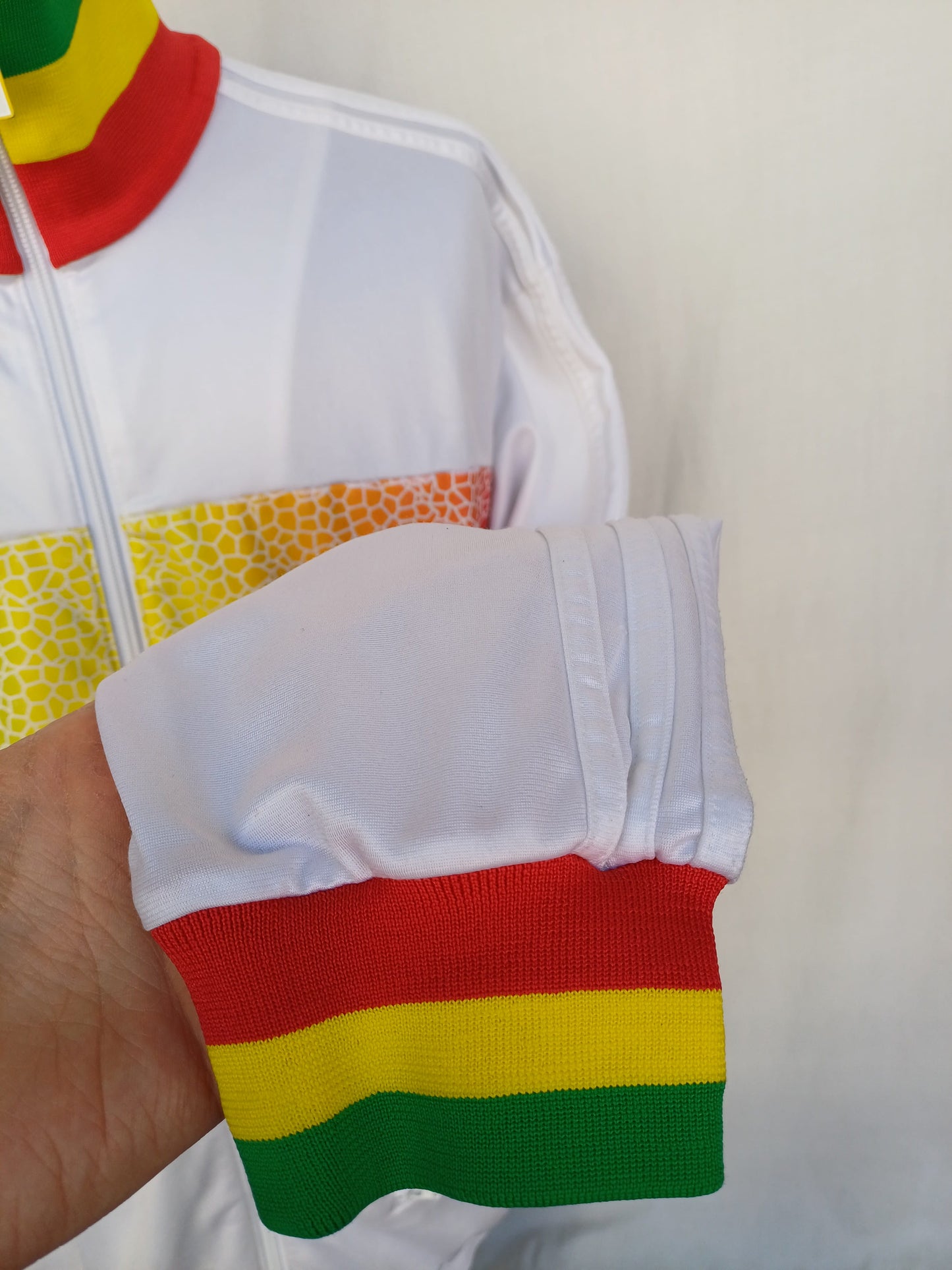 Adidas Originals Chile 62 Rasta Jamaica Track Top Zip Jacket Mens L