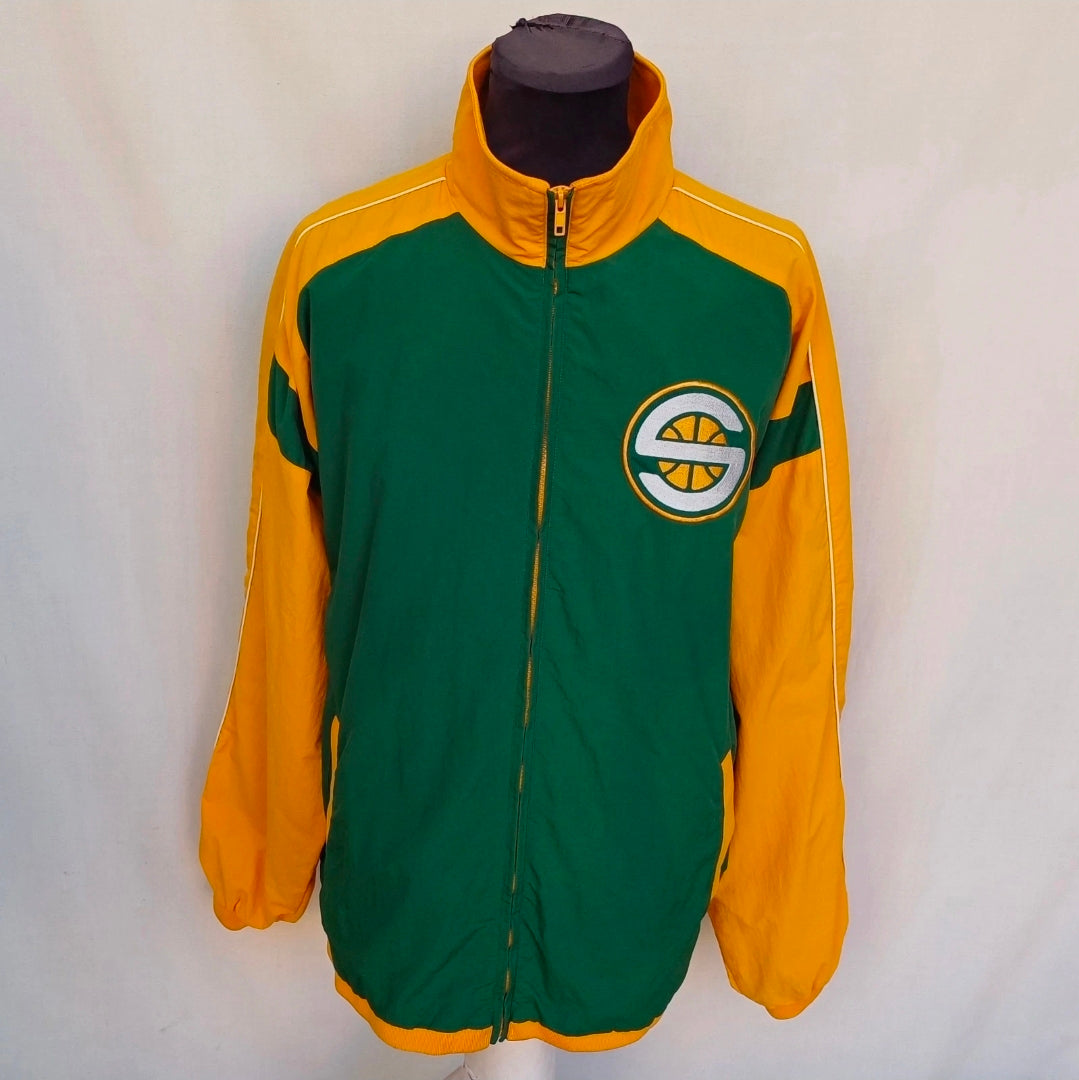 Vintage Seattle SuperSonics NBA Exclusive Collection Full Zip Jacket Mens L
