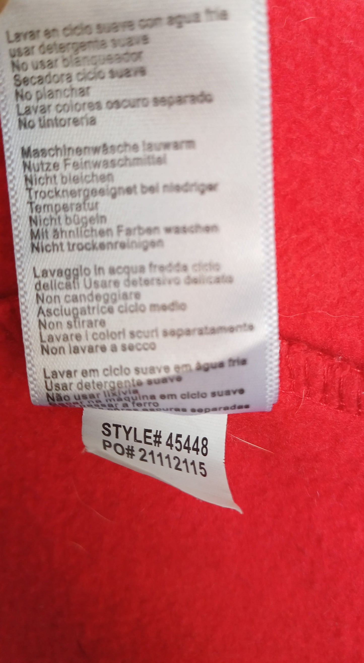 Honda Fox Racing Team Full Zip Hoodie Mens L