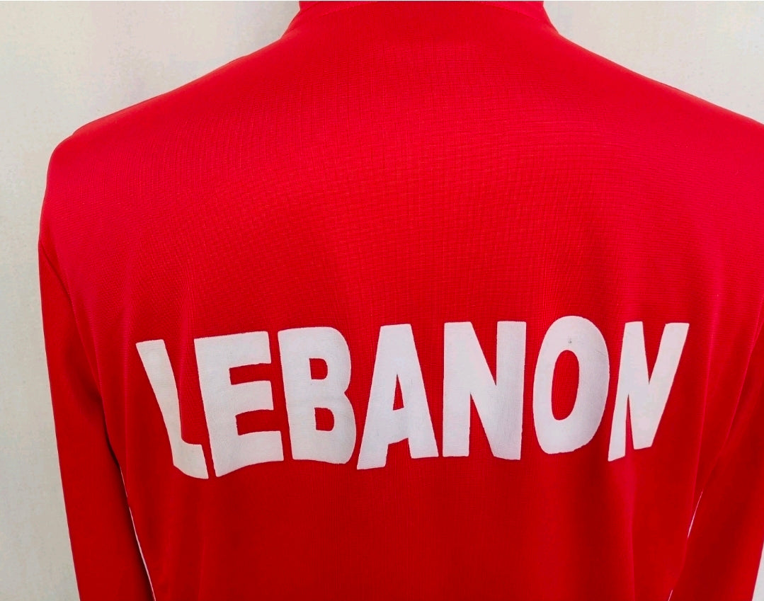 Lebanon U21 National Team #8 Player Issue Capelli Training Jacket Mens S
