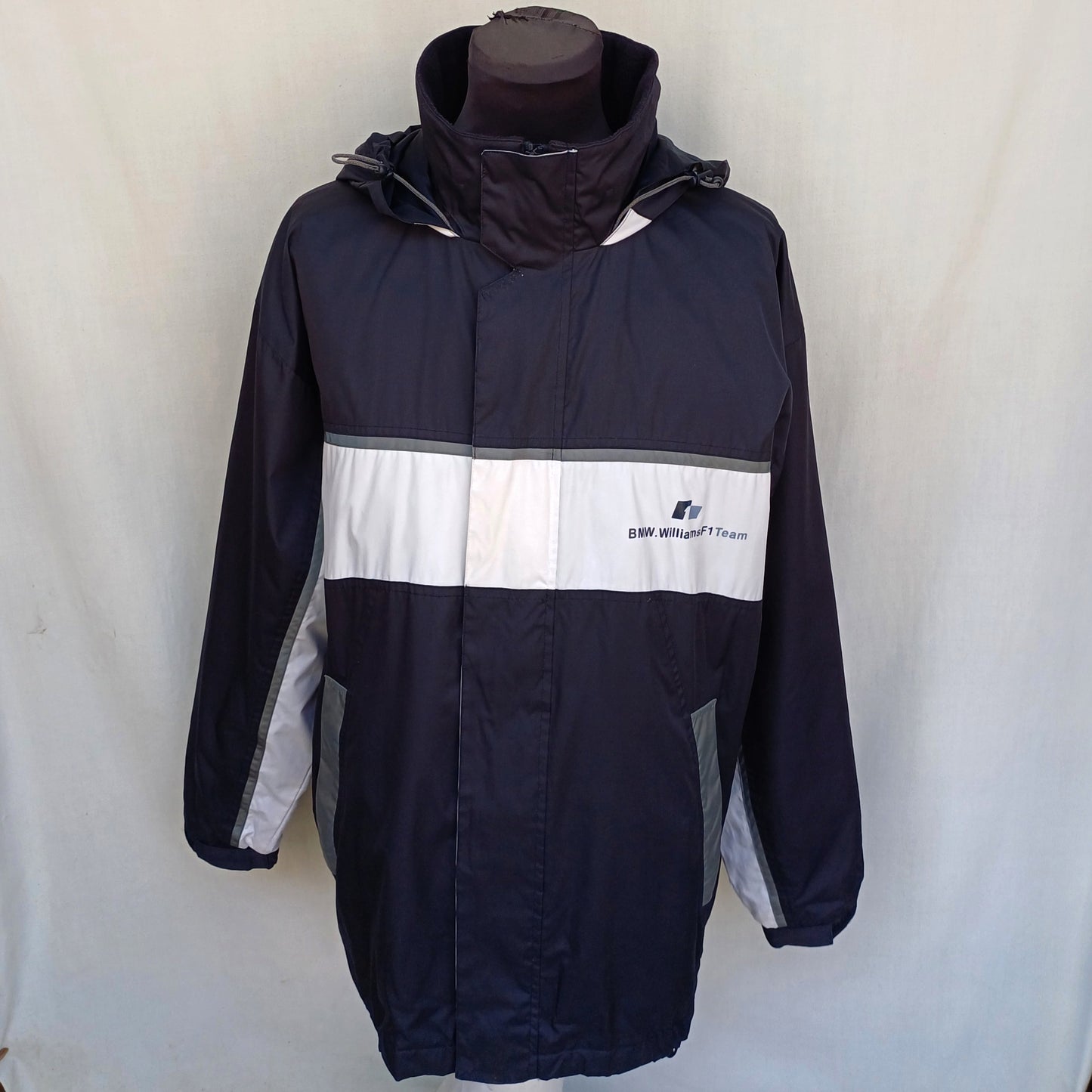 Vintage BMW Williams F1 team 2002 Formula One Racing Jacket Mens XL