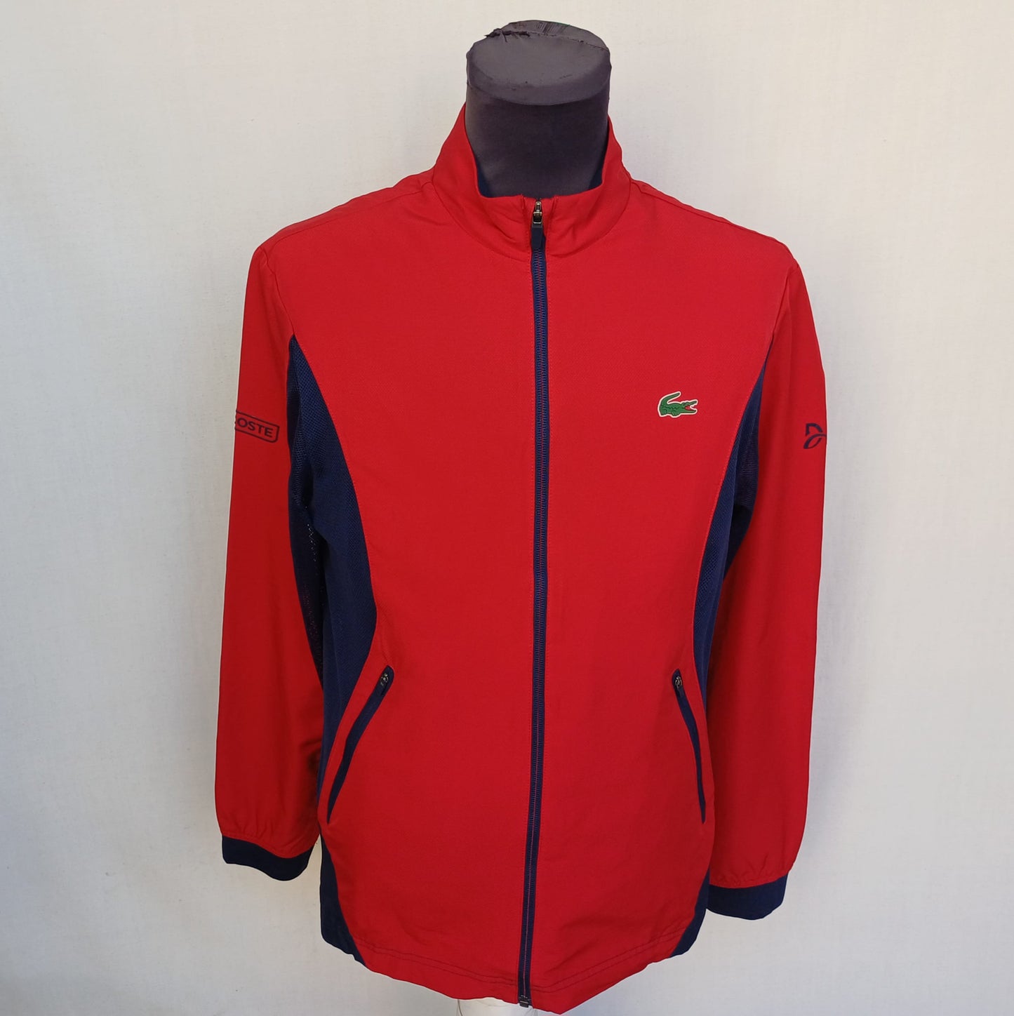 Lacoste Sport Novak Djokovic Full Zip Jacket Mens S/M
