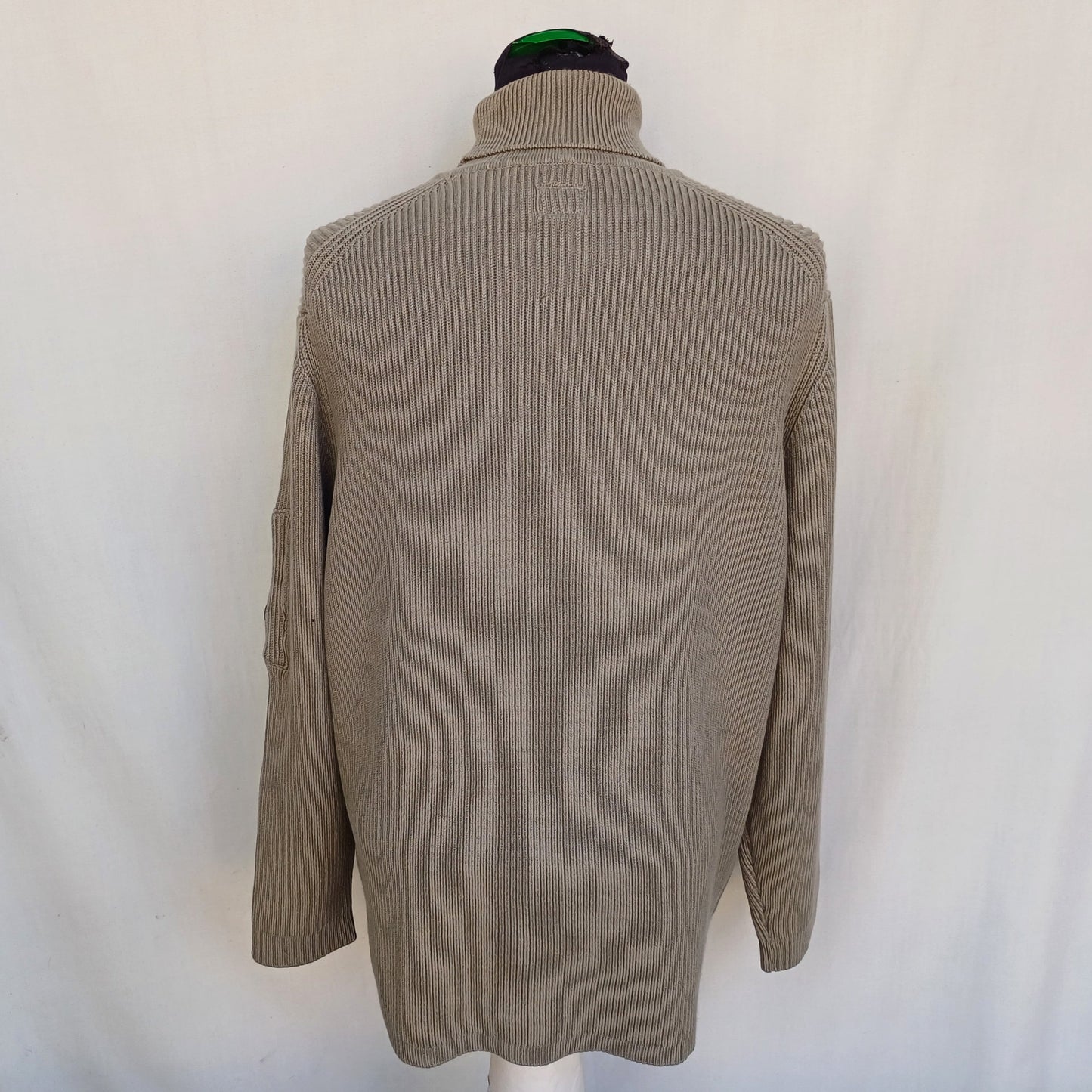 CP Company Cotton/Polyamide Roll Neck Knit Pullover Sweater Mens XL