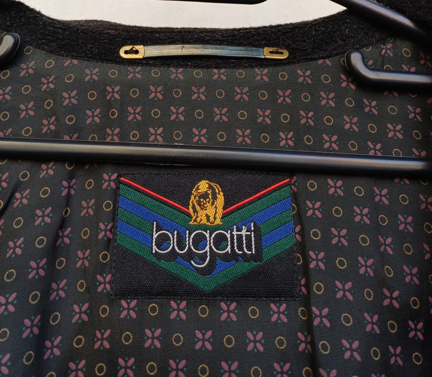 Bugatti Echter Alpen Loden Mens Wool Button Coat Long Overcoat Size EU 52/54