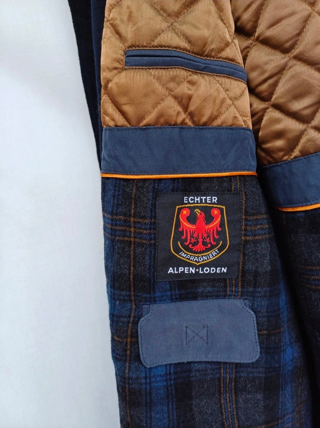 Bugatti Echter Alpen Loden Mens Wool Button Coat Long Overcoat Size 54