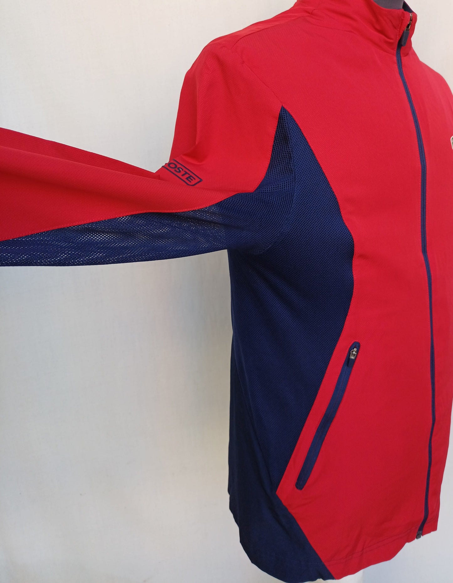 Lacoste Sport Novak Djokovic Full Zip Jacket Mens S/M