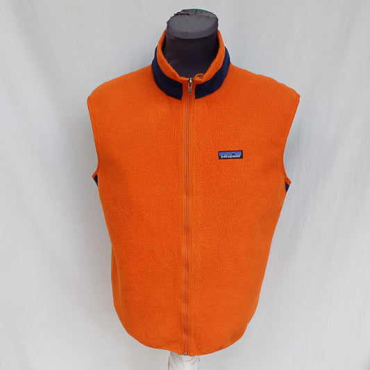 Vintage Patagonia Wind Resistant Flyer Fleece Vest Mens L