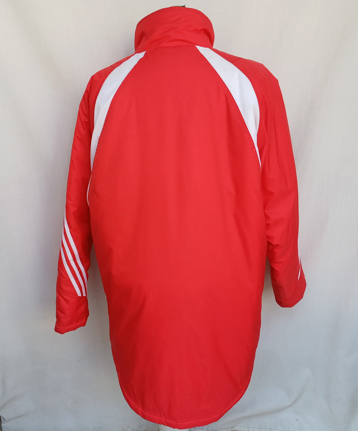Benfica 2003 Adidas Padded Bench Coat Mens M