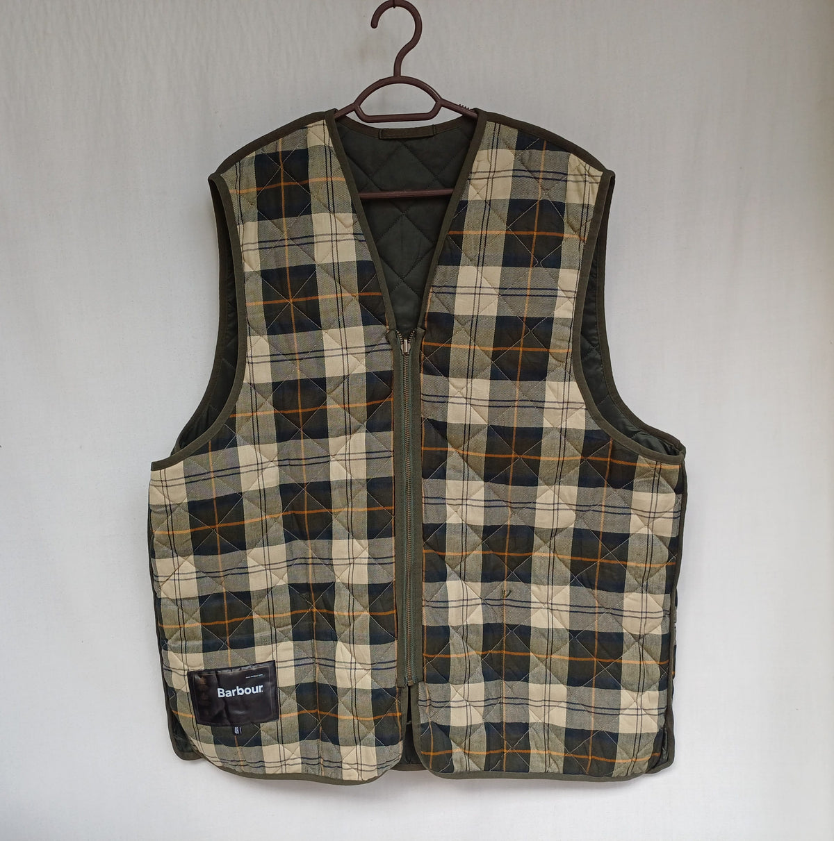 Barbour Quilted Waistcoat/Zip In Liner Vest Mens XL/2XL
