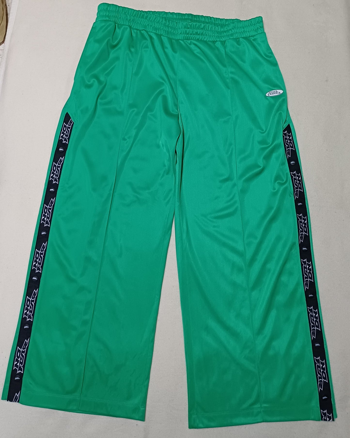 No Fear X H&M Side buttons Wide Leg Track Pants Trousers Mens 2XL