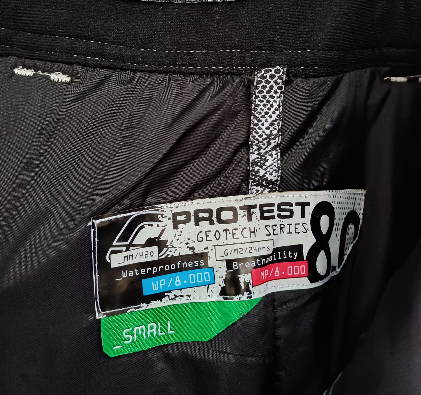 Protest Geotech Series Baggy Fit Snowboard Ski Pants Mens S Oversized