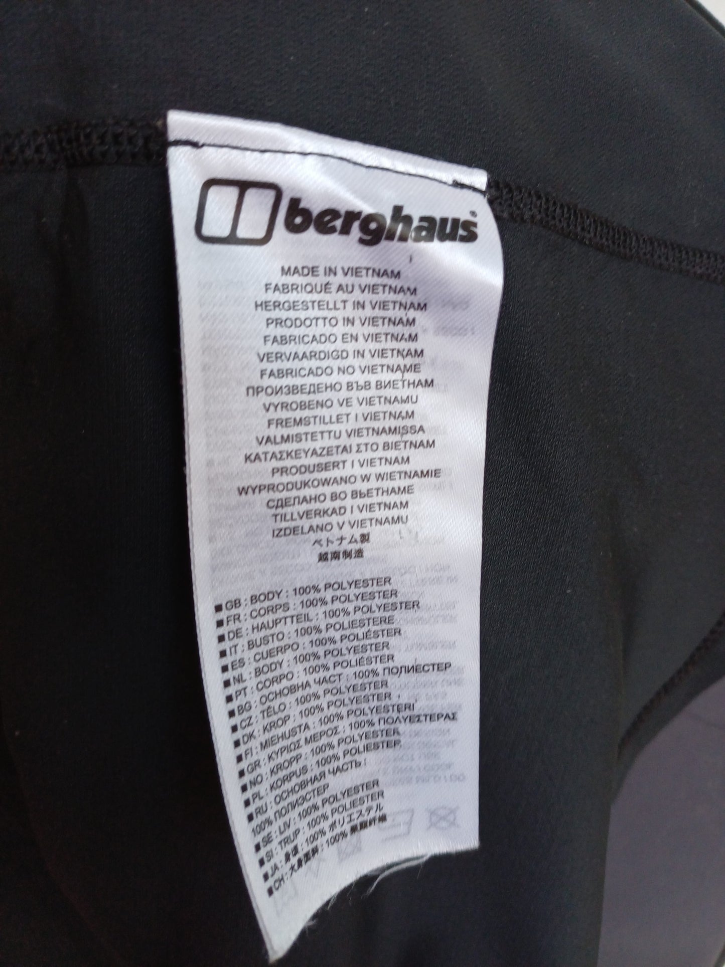 New Without Tags Berghaus Half Zip Baselayer Mens L