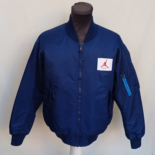 Nike Air Jordan 2021 Reversible Bomber Jacket Mens L