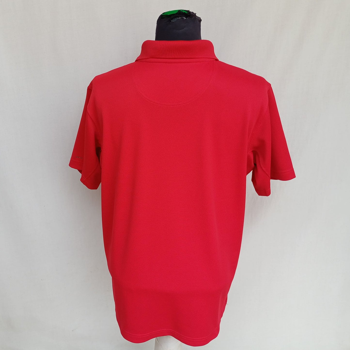 Columbia Omni-Shade Polo Button Shirt Mens L