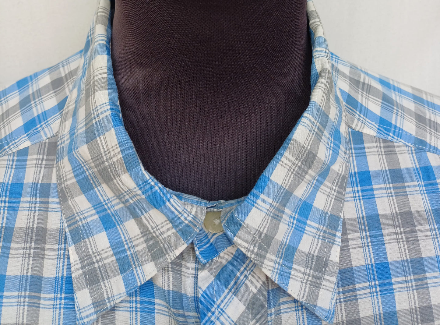 Schoffel Outdoor Check Button-Up Hiking Shirt Mens L