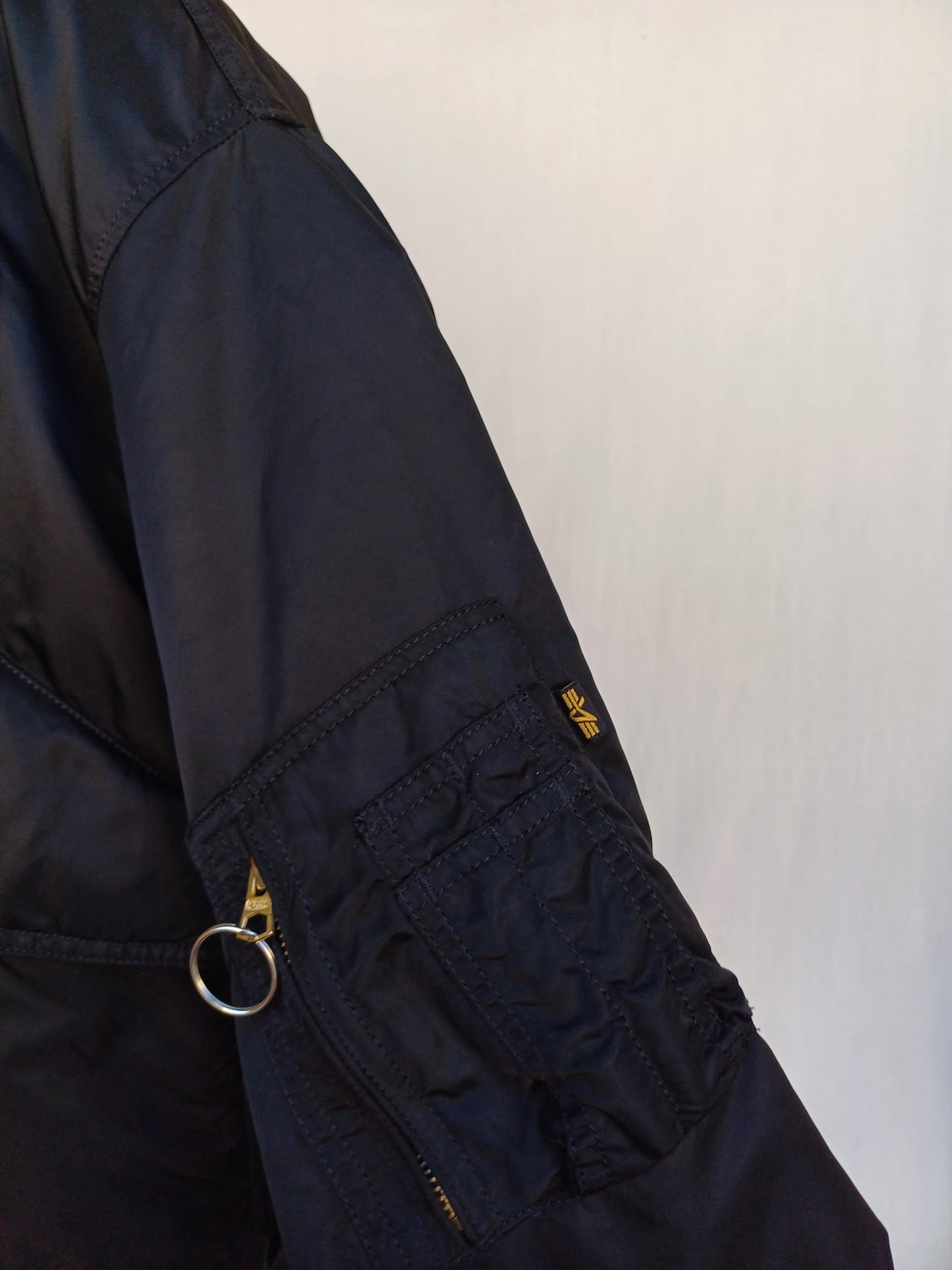 Alpha Industries CWU-45/P Full Zip Flight Bomber Jacket Size Mens XL