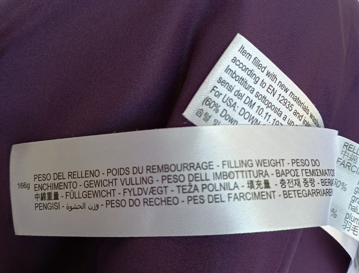 Zara Water Repellent Hooded Down Puffer Coat Jacket Size S