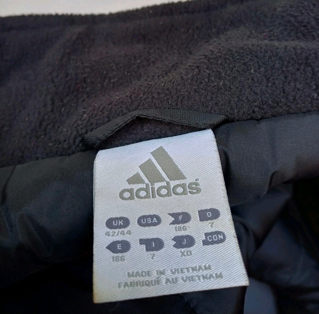 Galatasaray 2008/09 Adidas Bench Coat Long Padded Jacket Mens L