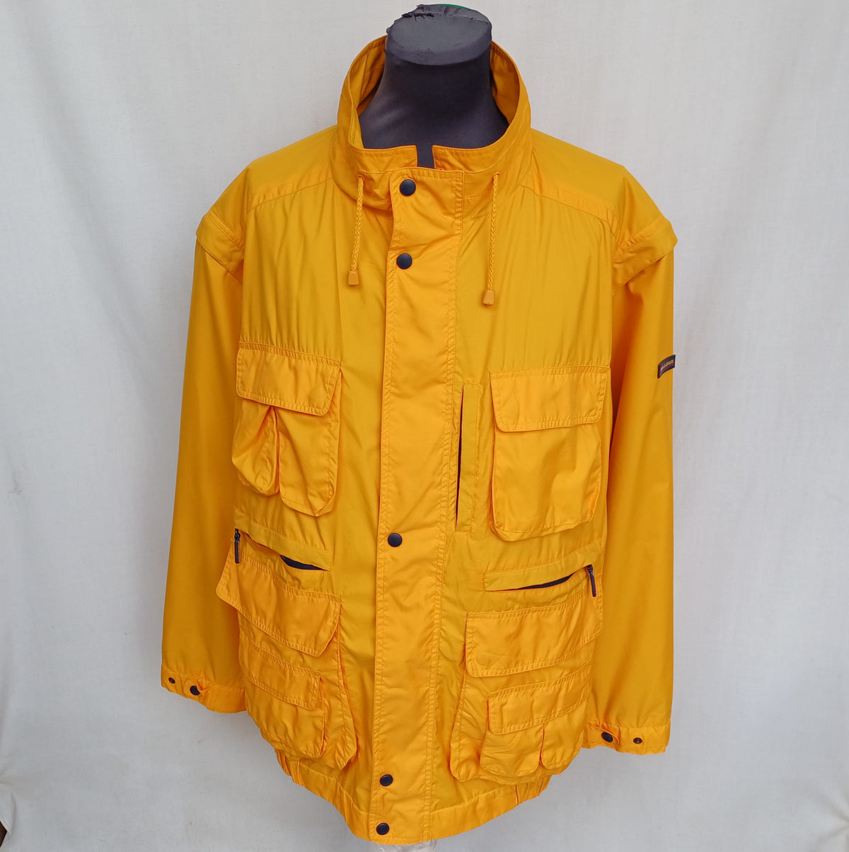 Paul & Shark Multi-Pockets Zip/Snap Jacket Mens 3XL