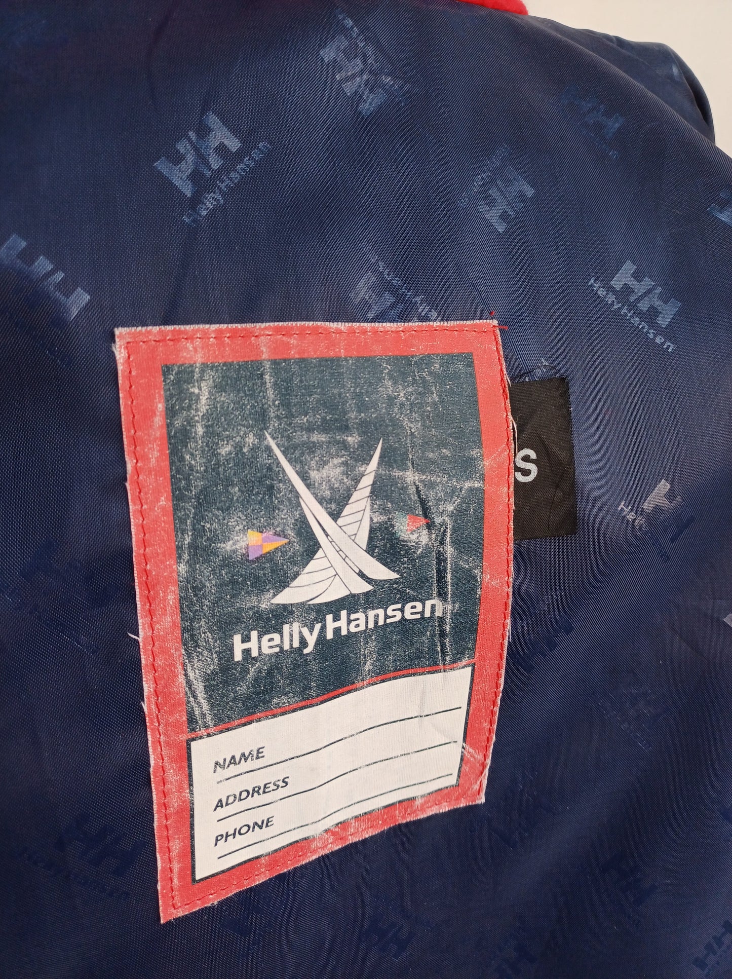 Vintage Helly Hansen Full Zip Hooded Sailing Jacket Mens S