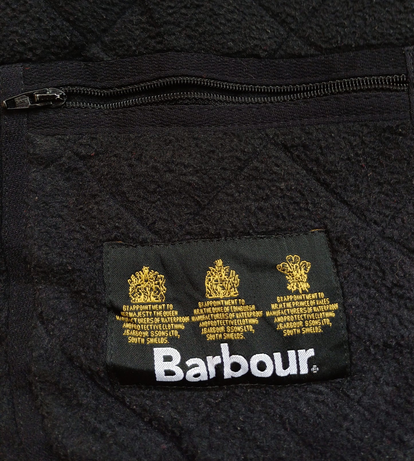 Barbour Polarquilt Waistcoat Zip In Vest Mens XL