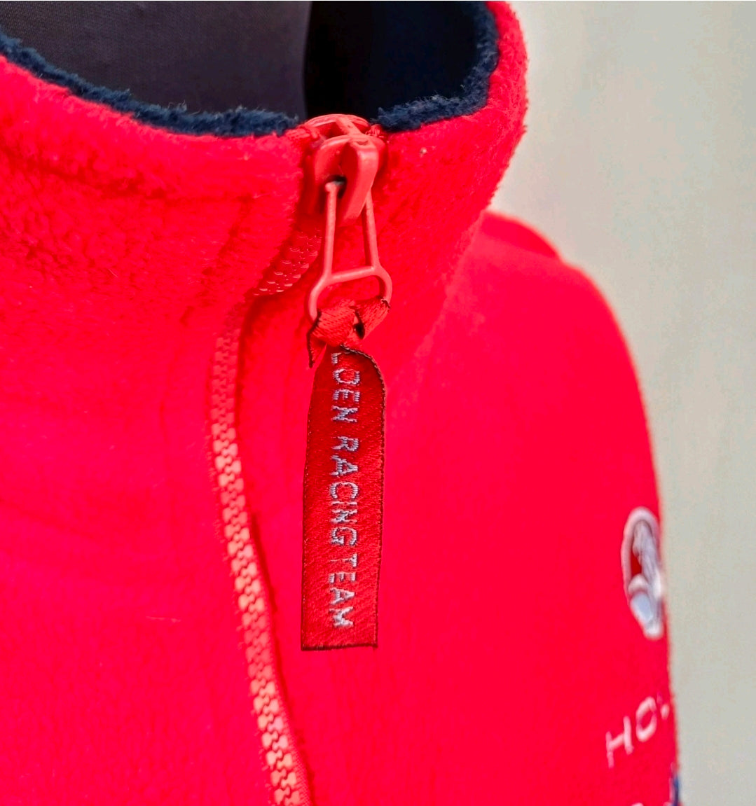 Vintage Holden Racing Team HSV Lions Den Zip Fleece Pullover Sweater Mens XL