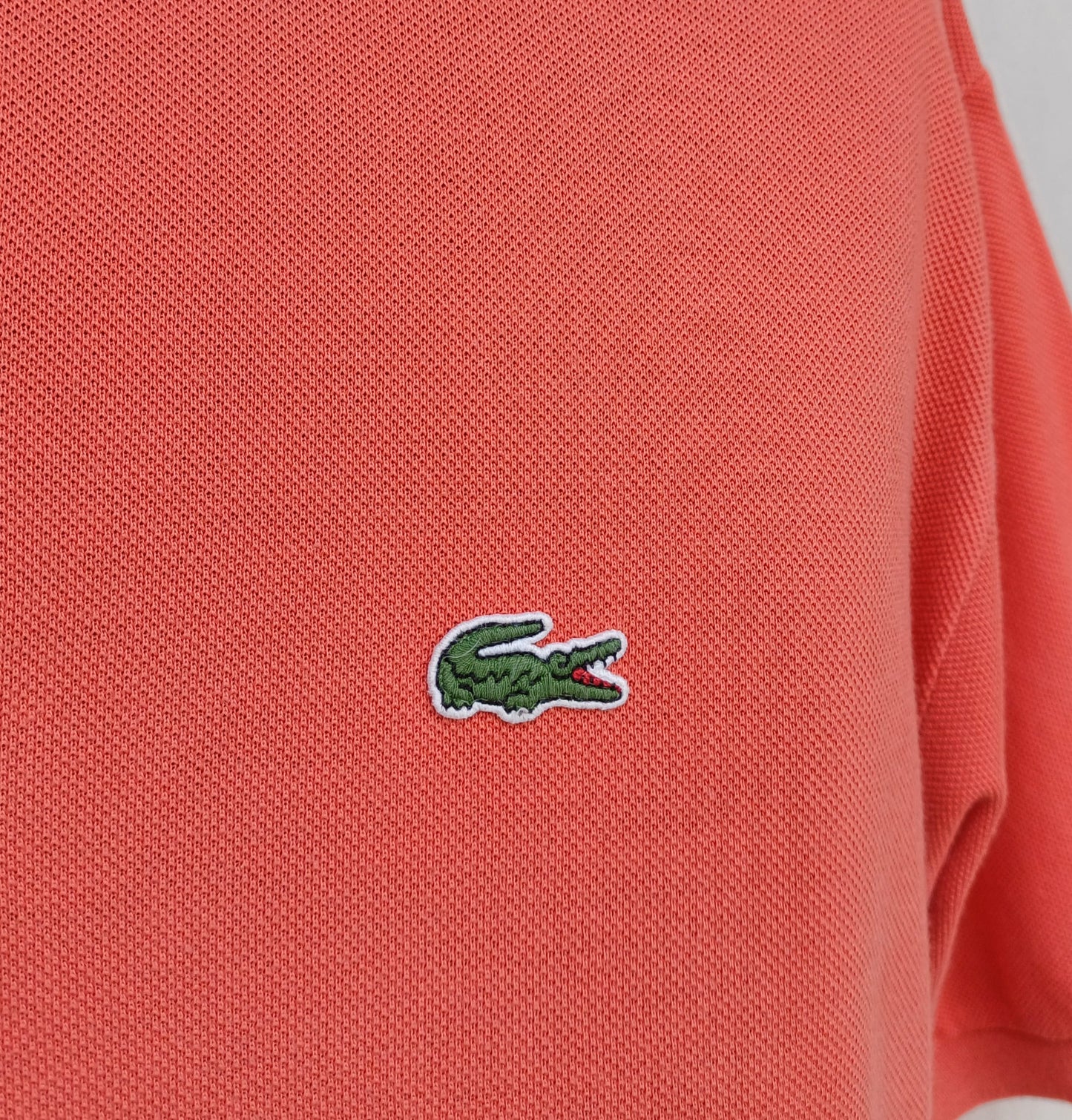 LaCoste Cotton Polo Button Shirt Size 6/Mens XL