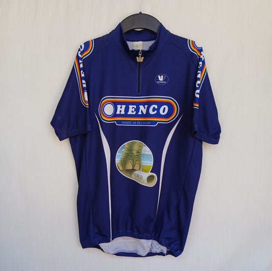 Henco Vermarc 1/4 Zip Cycling Jersey Mens XL Fits L