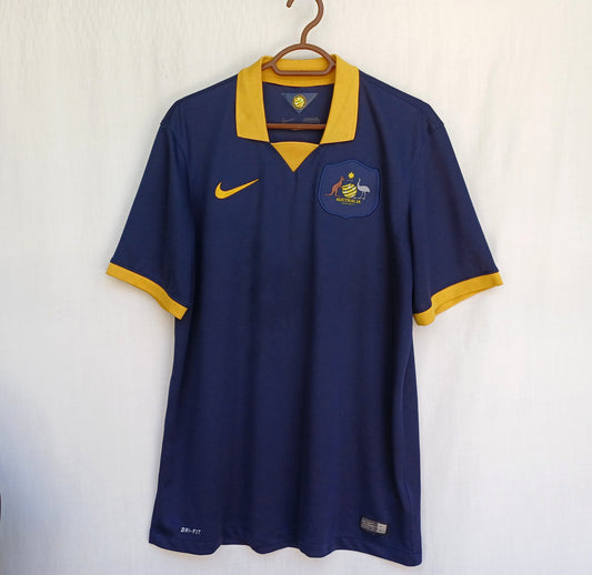 Australia 2014/2015 Away World Cup Nike Football Shirt Mens L