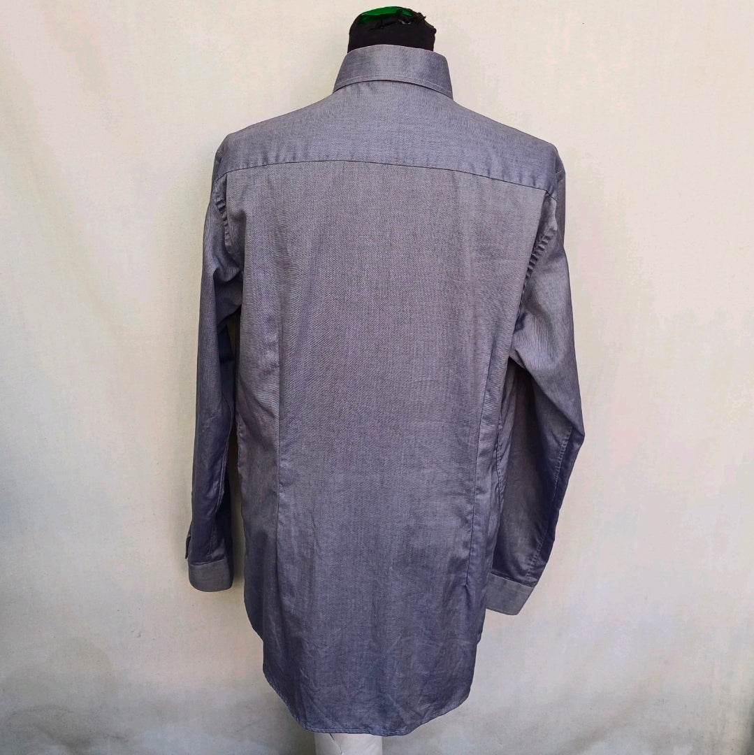 Eton Contemporary Fit 100% Cotton L/S Button Down Shirt Size 41/16