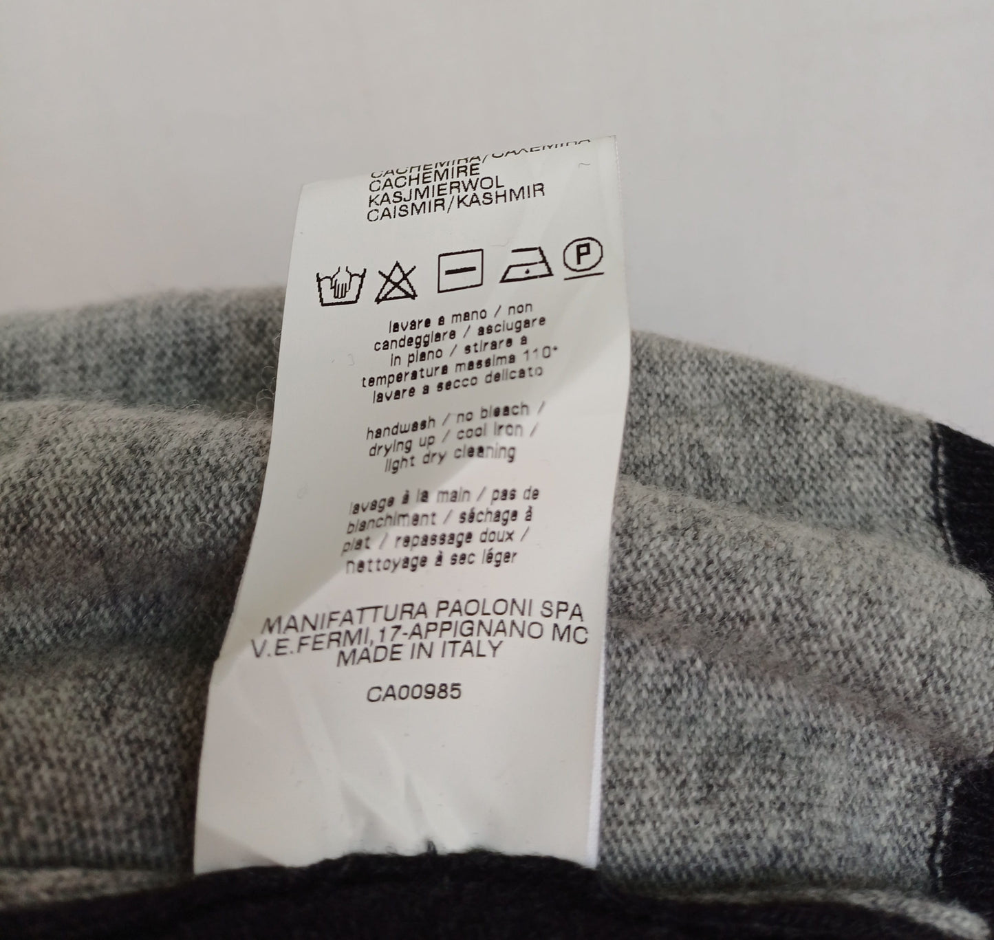 New Without Tags Manuel Ritz Wool/Cashmere Button Cardigan Sweater Mens M