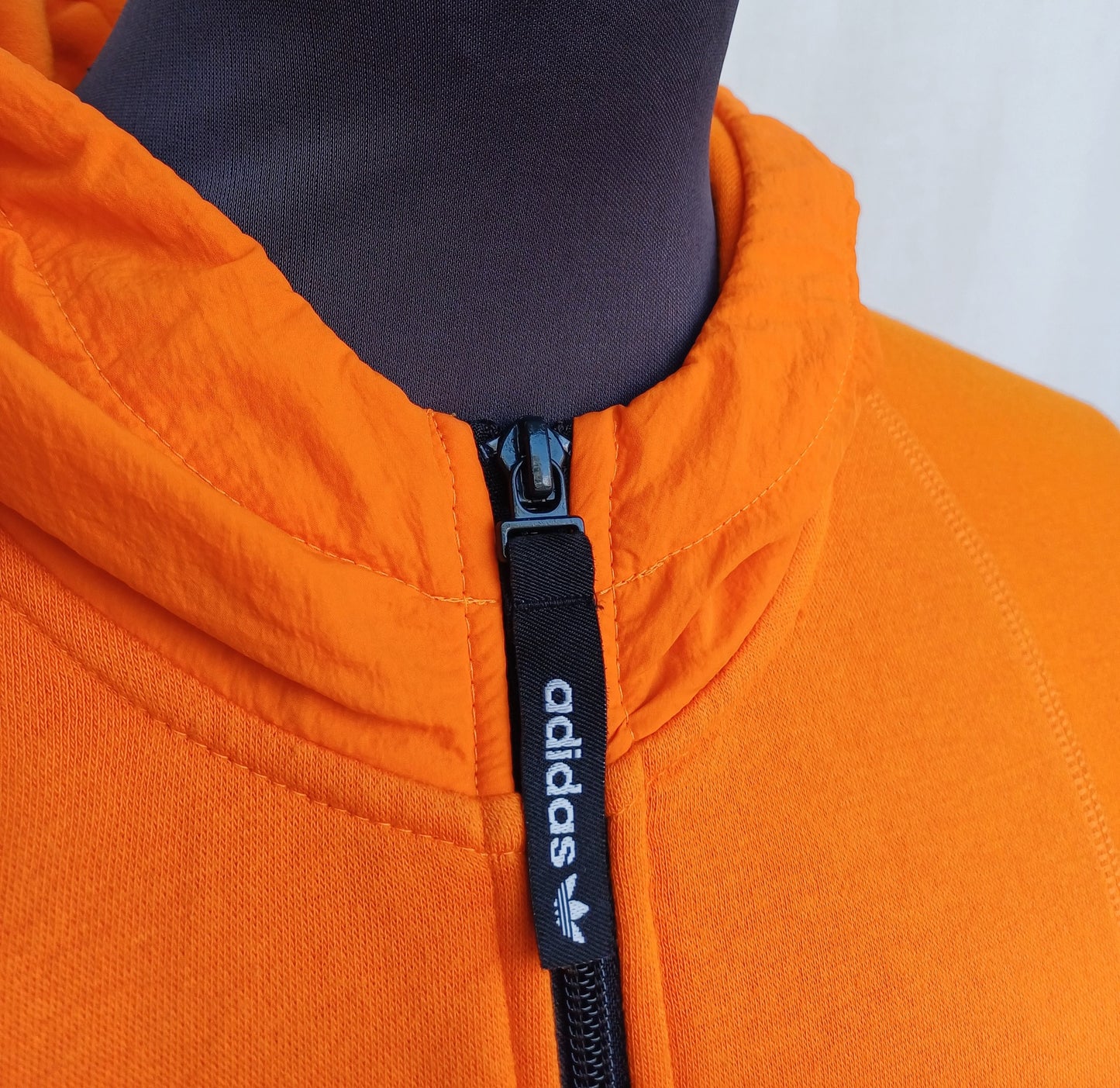 Adidas Adventure Field Zip Pullover Hoodie Mens XL Oversized