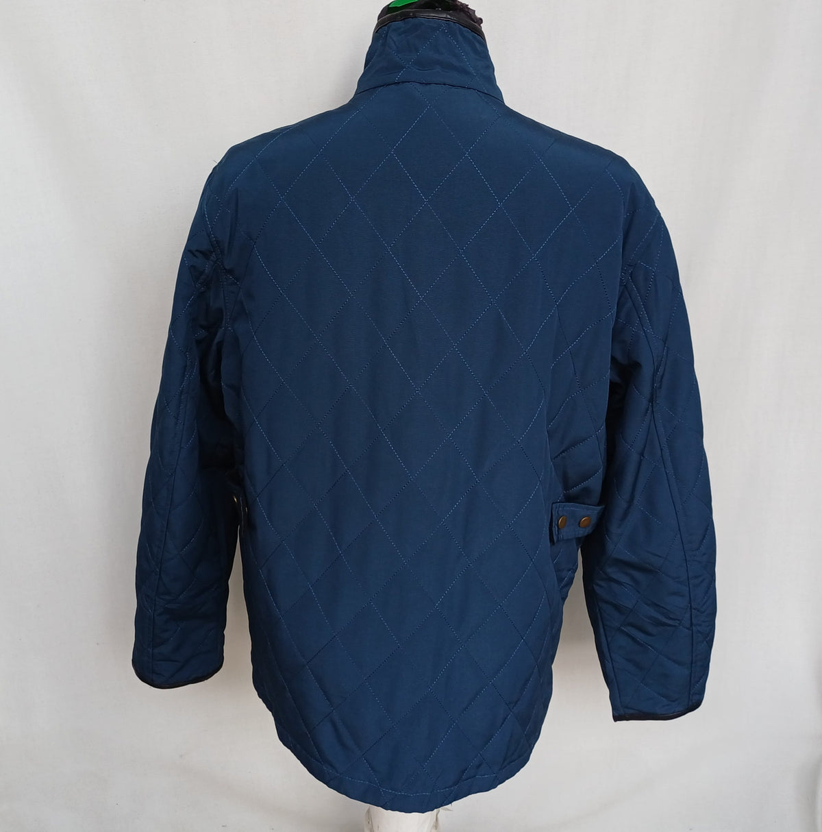 Robert Graham Corduroy Collar Quilted Padded Jacket Mens M
