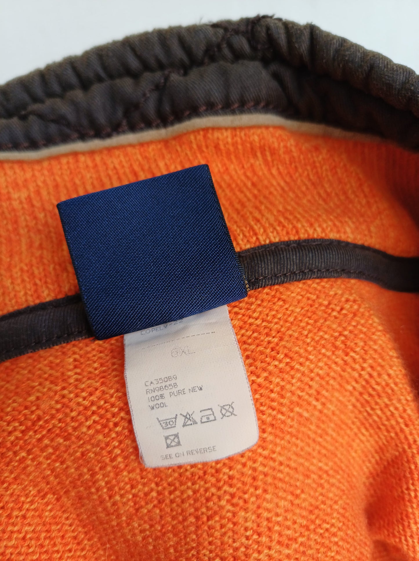 Paul & Shark Wool Zip Pullover Sweater Mens 6XL