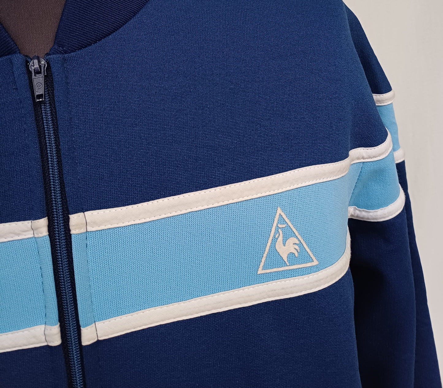 Vintage 80s Le Coq Sportif Track Top Jacket Mens M