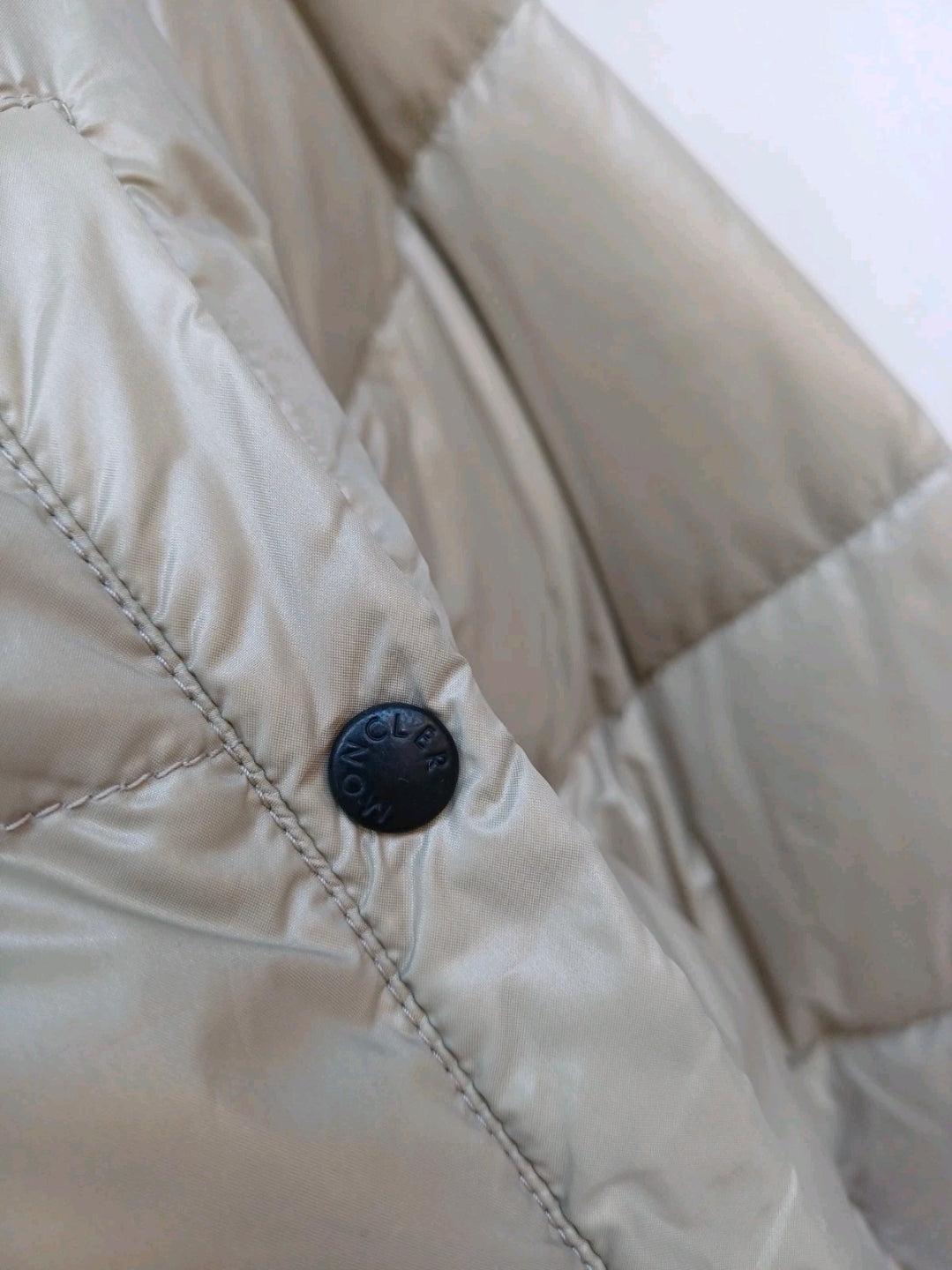 Moncler Bulgarie Real Fur Ski Zip/Button Quilted Puffer Down Jacket Size 2/Mens M