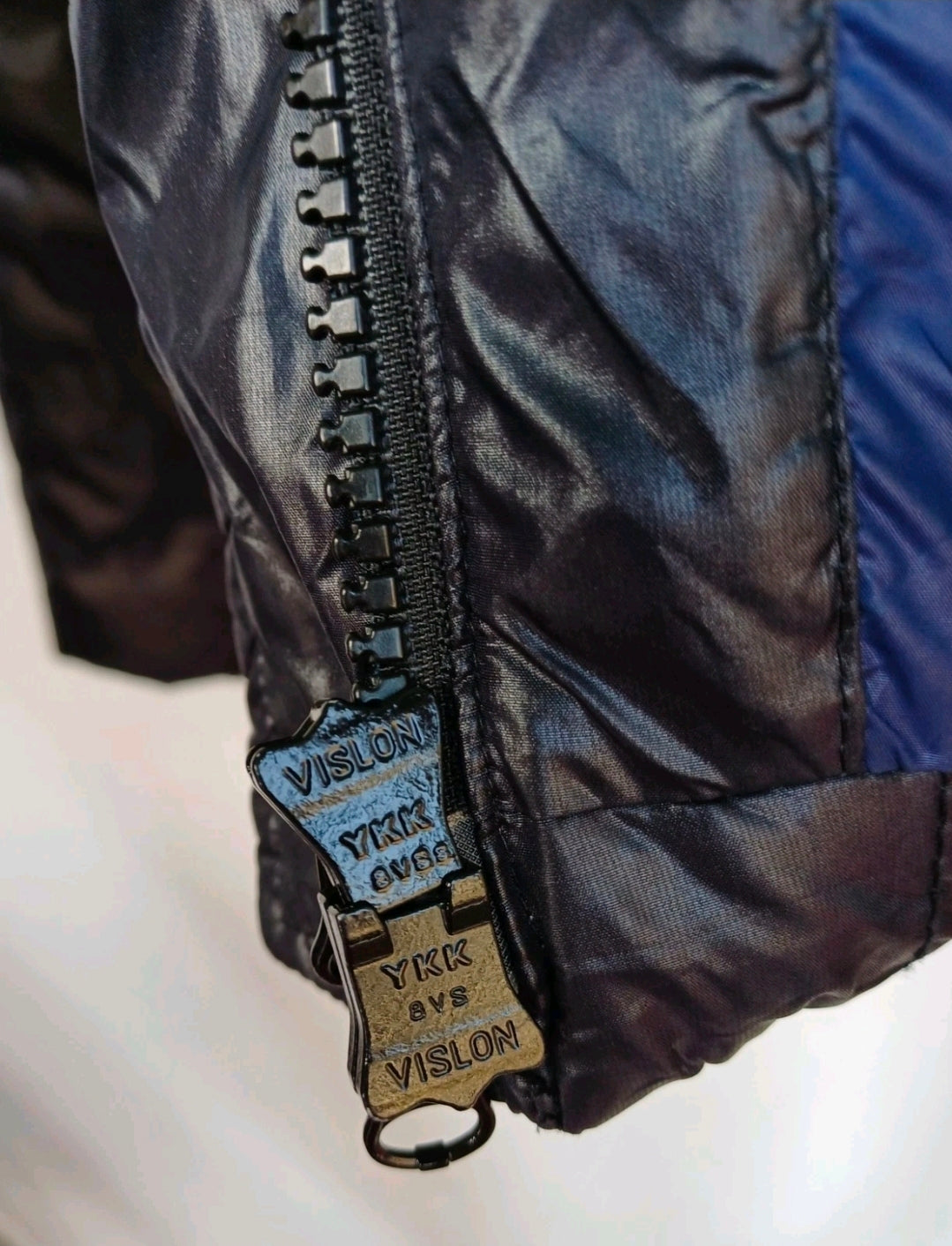 Blauer USA Womens Zip/Button Raccoon Fur Quilted Down Puffer Jacket Size XS