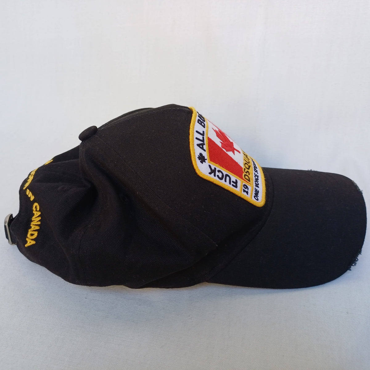 Dsquared2 Canada Flag Cotton Baseball Cap/Hat One Size Adult