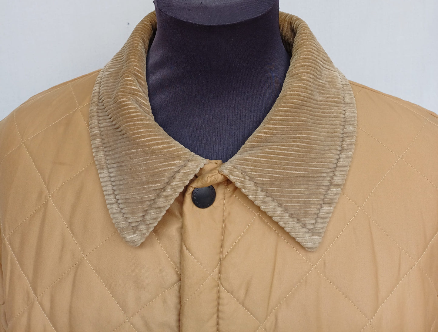 Barbour Eskdale Quilted Snap Padded Jacket Mens S