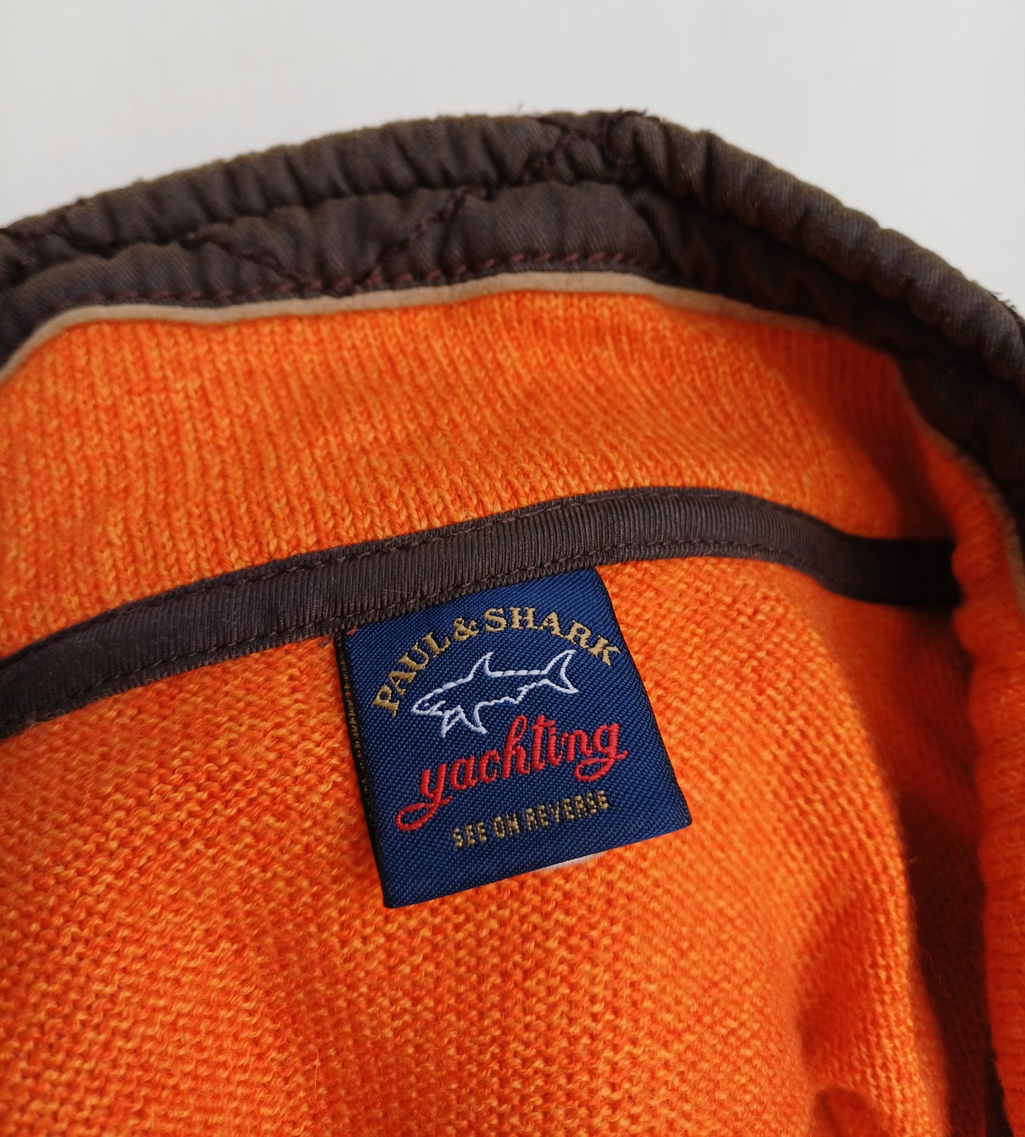 Paul & Shark Wool Zip Pullover Sweater Mens 6XL