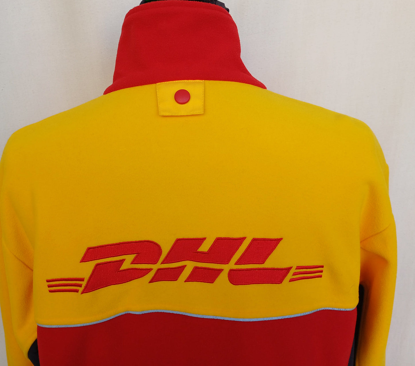 DHL WindStopper Full Zip Fleece Jacket Mens L
