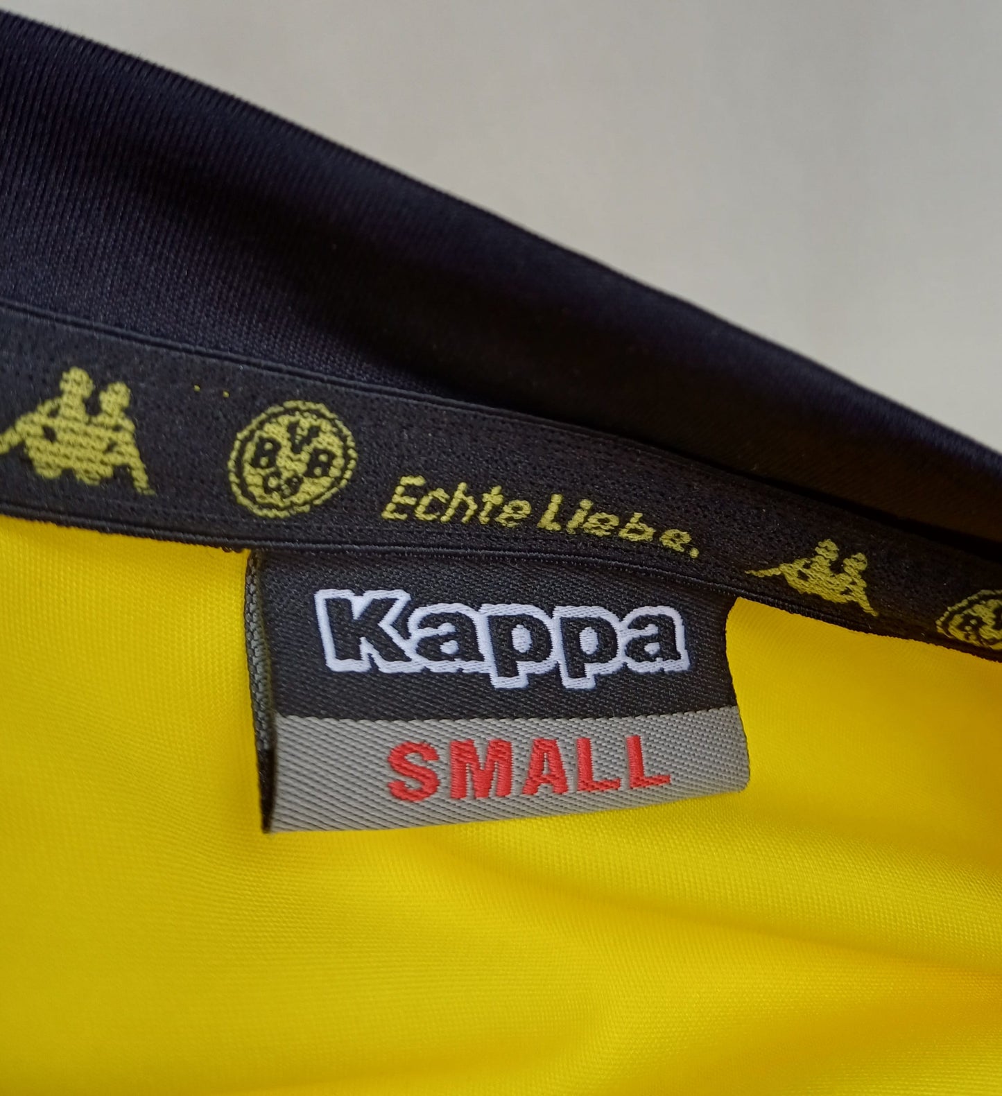 Borussia Dortmund 2011/12 Champions League Kappa Football Shirt Mens S